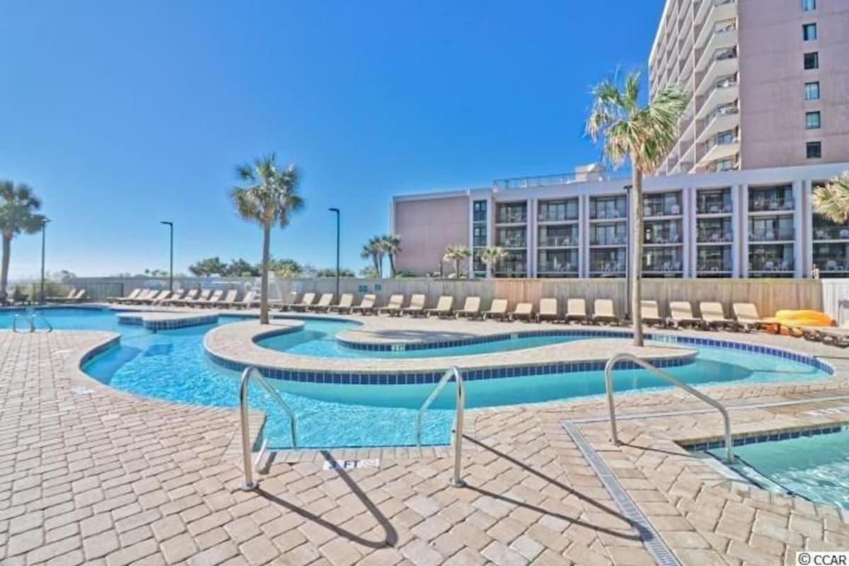*Oceanfront Sun & Fun*Queen Beds*Pools*Hot Tubs*More*B118 Myrtle Beach Exterior foto